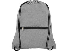 Складной рюкзак со шнурком Hoss, heather medium grey, фото 3