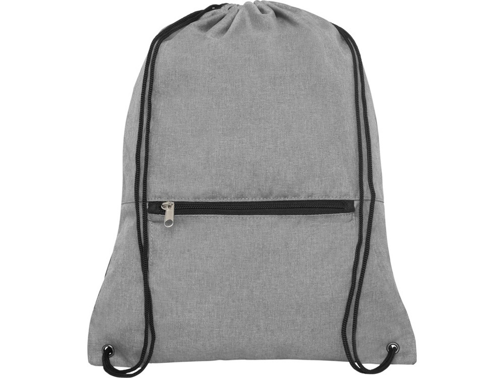 Складной рюкзак со шнурком Hoss, heather medium grey - фото 3 - id-p215149389