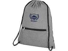 Складной рюкзак со шнурком Hoss, heather medium grey, фото 3