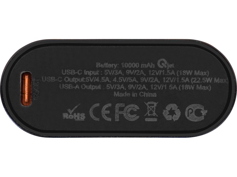 Внешний аккумулятор с QC/PD Qwik, 10000 mah, черный - фото 6 - id-p215152363