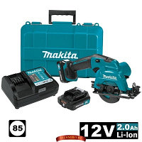 Аккумуляторная дисковая пила Makita HS301DWAE (2 акк. 12V, 2 А/ч, кейс)