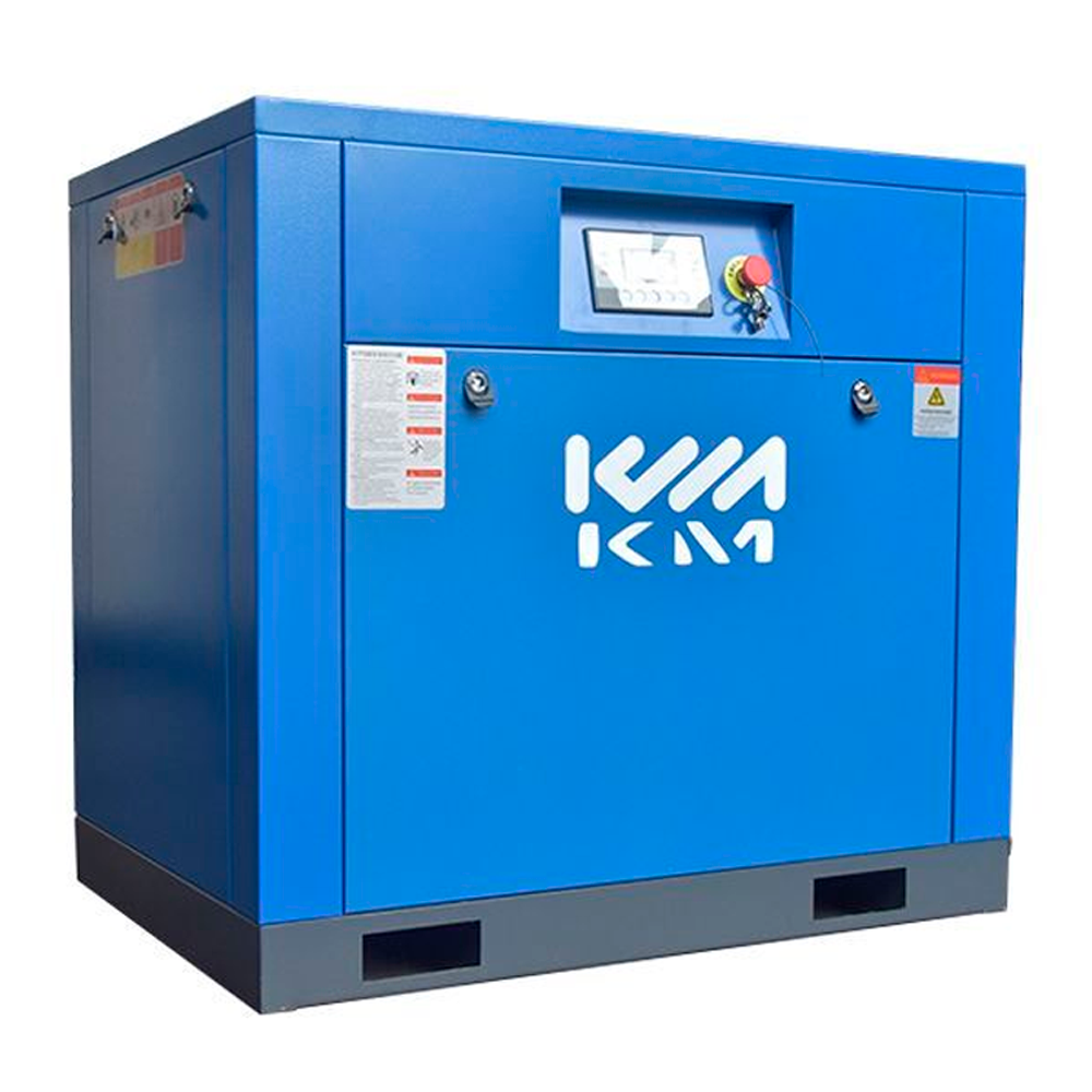 Винтовой компрессор KraftMachine KM15-10рВ (10бар, 15кВт, IP23, ЧП)