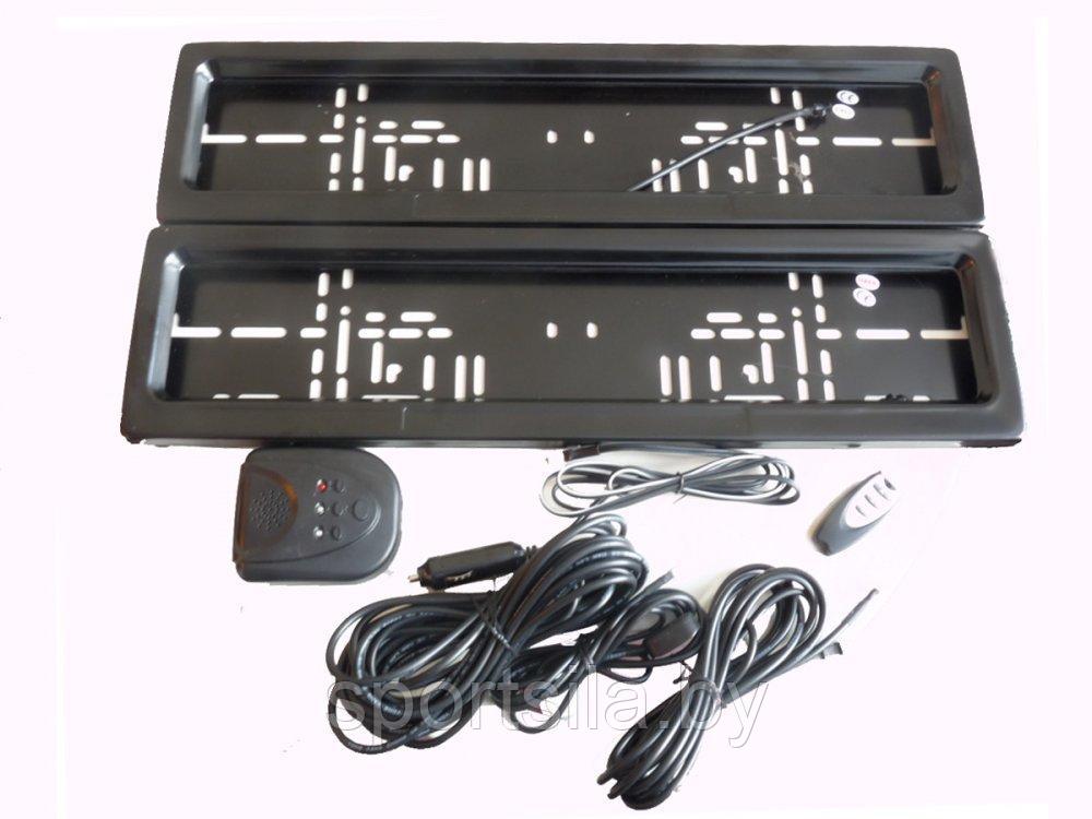 Рамка шторка комплект на номер автомобиля