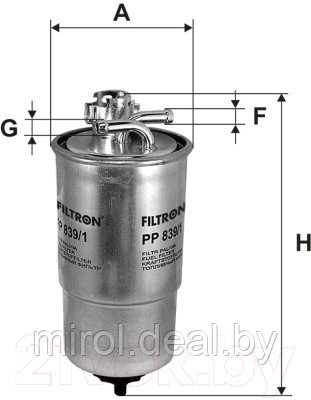 Топливный фильтр Filtron PP839/1 - фото 1 - id-p215157598