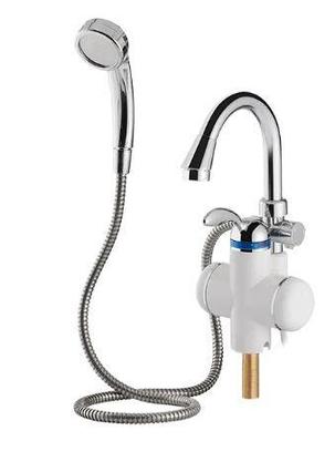 Кран-водонагреватель Unipump BEF-001-03 с душем (пластик) 3000 Вт, фото 2