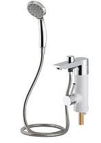 Кран-водонагреватель UNIPUMP BKF-015 пластик (душ+цифровой дисплей), фото 3