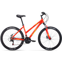 Велосипед Forward Iris 26 2.0 D 2022 (красный/желтый)