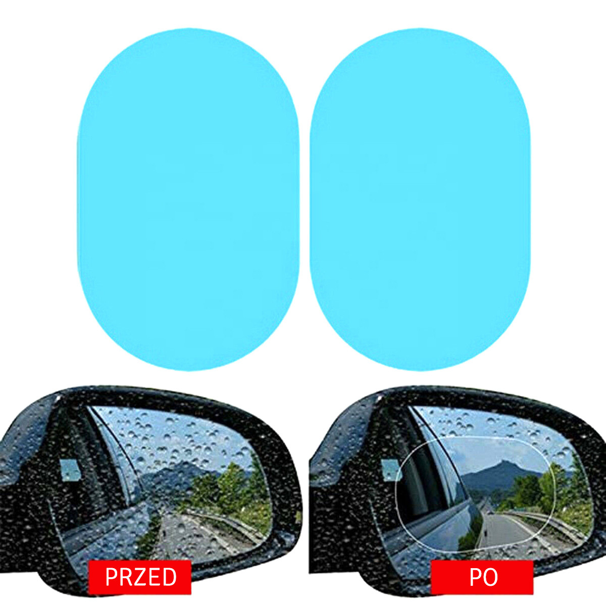 Анти-туман защитная пленка для автомобильных зеркал SiPL - фото 4 - id-p215186813