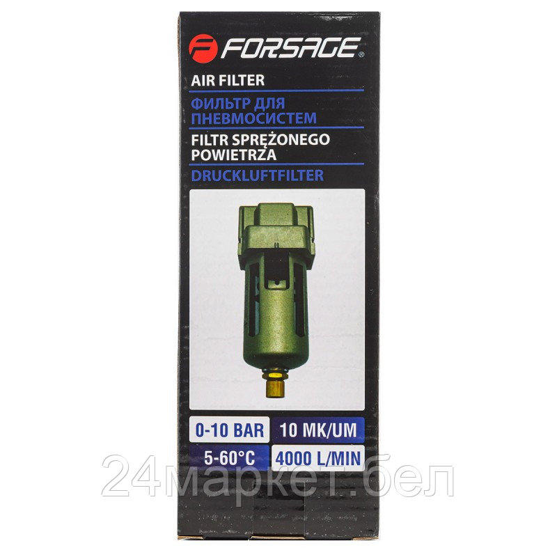 Фильтр воздушный для пневмосистем 3/4" Forsage F-AF4000-06 - фото 2 - id-p215186833
