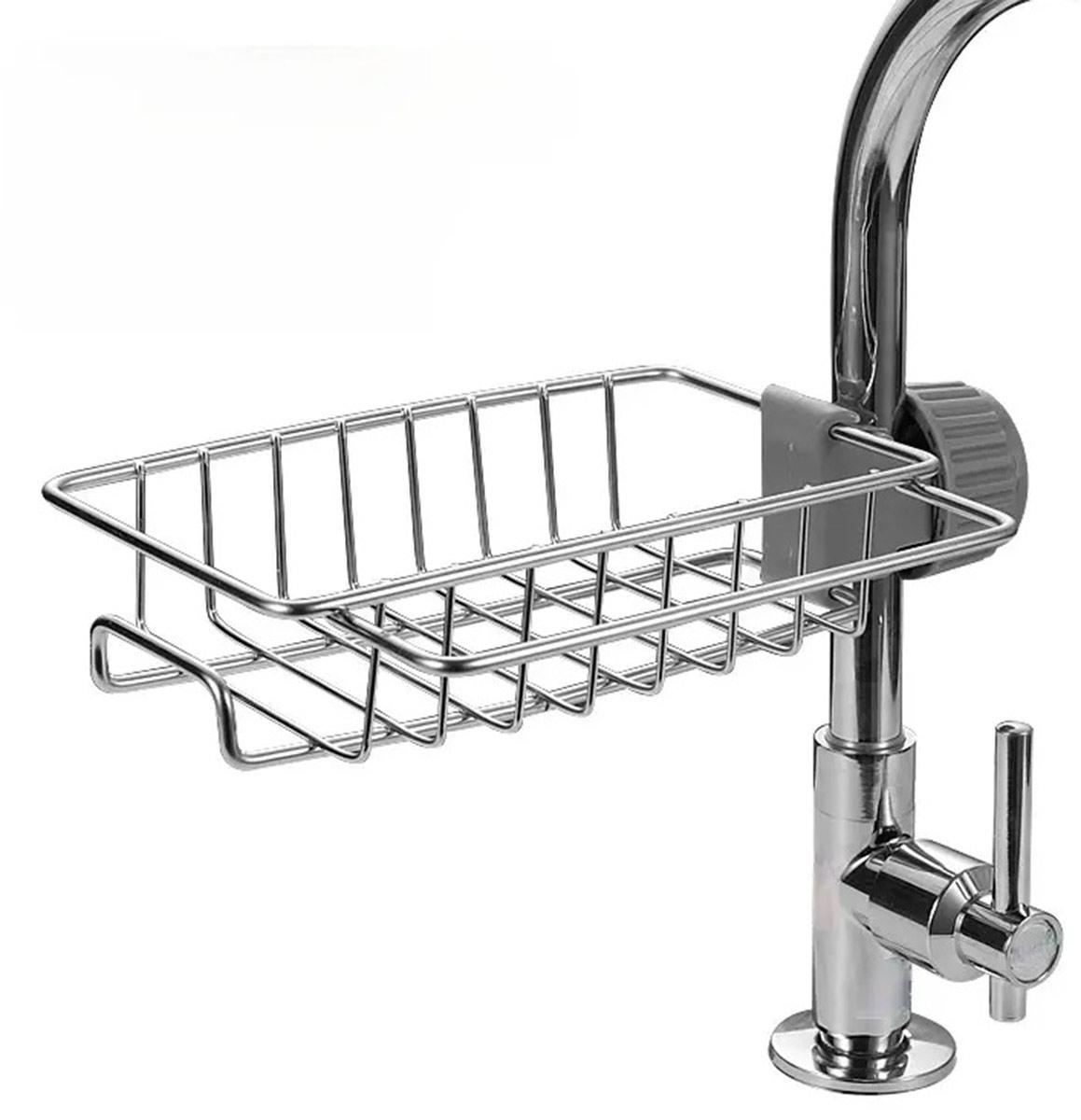 Универсальный органайзер для кухни / ванной комнаты на кран SiPL - фото 5 - id-p215188134