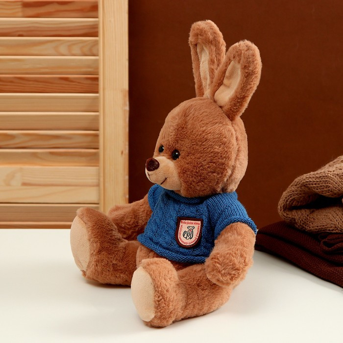 Мягкая игрушка «Зайка», в свитере, 25 см, цвет МИКС - фото 2 - id-p215189301