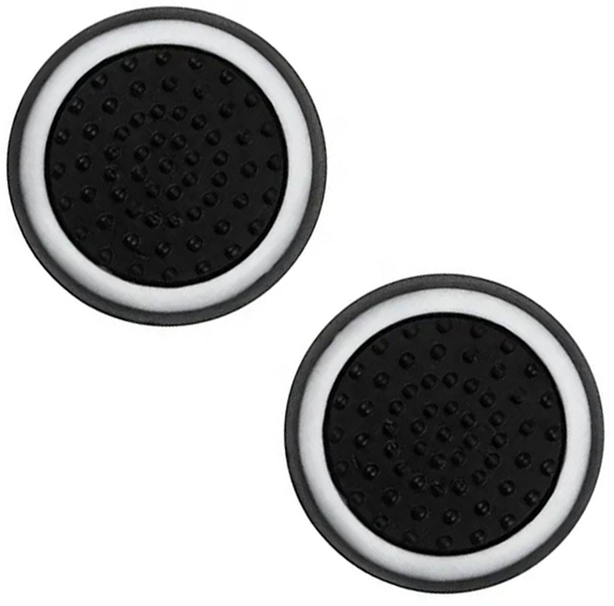 Силиконовые накладки на кнопки геймпадов бело-черные SiPL - фото 3 - id-p215192438