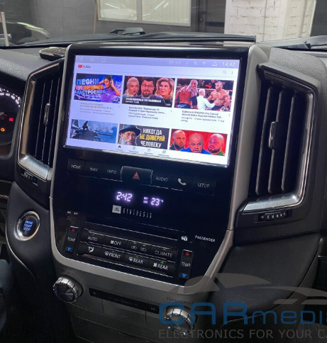 Штатная магнитола Toyota Land Cruiser 2015 - 2021 Android 11 (8/128gb) 4G