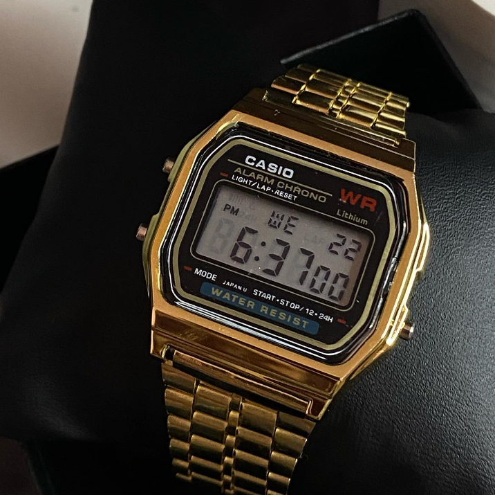 Наручные электронные часы CASIO F91W. С функцией будильника и секундомера. Разные расцветки - фото 3 - id-p215204276