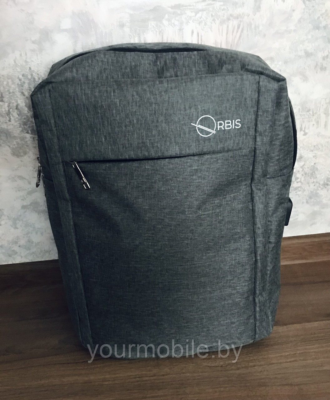 Рюкзак для ноутбука ORBIS Orbag002 серый - фото 1 - id-p215206075