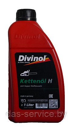 Моторное масло Divinol Kettenoel H (моторное масло для цепей высокопроизводительных бензопил) 1л., фото 2
