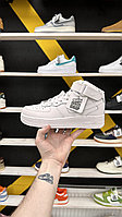 Кроссовки Nike Air Force 1 Mid All White 37 (23,5 см)