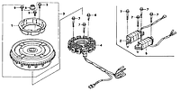 Honda BF8-10 31630-ZW9-902 КАТУШКА заряда