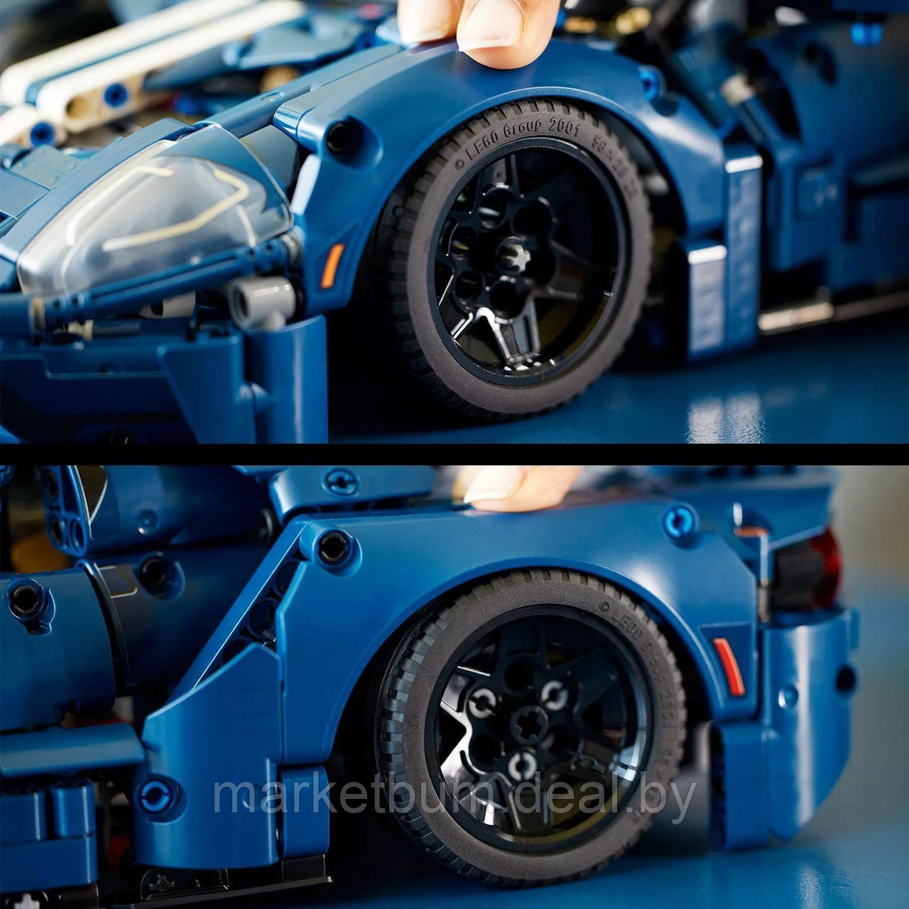 Конструктор LEGO Technic 42154, Ford GT версия 2022 года. - фото 7 - id-p215225728