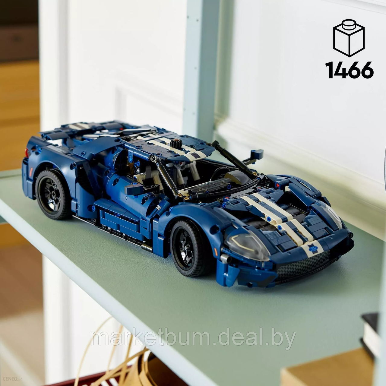Конструктор LEGO Technic 42154, Ford GT версия 2022 года. - фото 8 - id-p215225728
