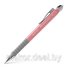 Карандаш автоматический Faber Castell "Apollo", 0.7, розовый, с ластиком