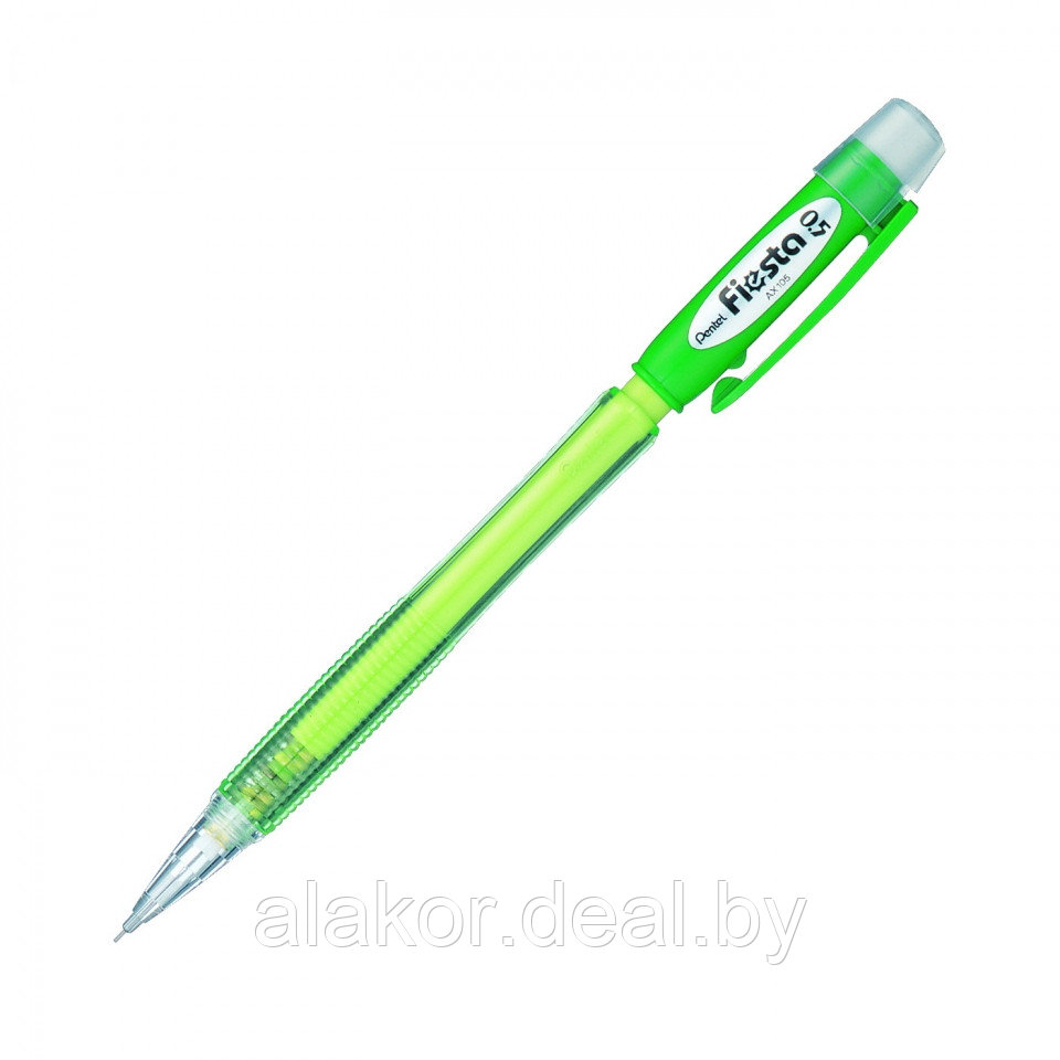 Карандаш автоматический Pentel "Fiesta", 0.5мм, зеленый - фото 1 - id-p215230568