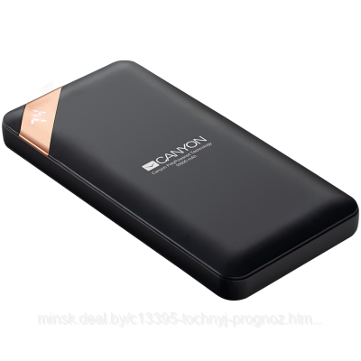 Портативный аккумулятор Power bank CANYON, 10000mAh с цифровым дисплеем - фото 3 - id-p215230326