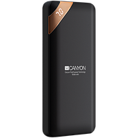 Портативный аккумулятор Power bank CANYON, 10000mAh с цифровым дисплеем