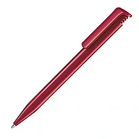 Ручка шариковая автоматическая "Senator Super Hit Polished", 1.0 мм, темно-красный, стерж. синий