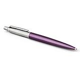 Ручка шариковая автоматическая Parker "Jotter Core K63 Victoria Violet CT", 1.0 мм, фиолетовый, серебристый,, фото 3