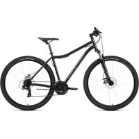 Велосипед Forward Sporting 29 2.0 D р.19 2022 (черный/темно-серый) - фото 1 - id-p215234927