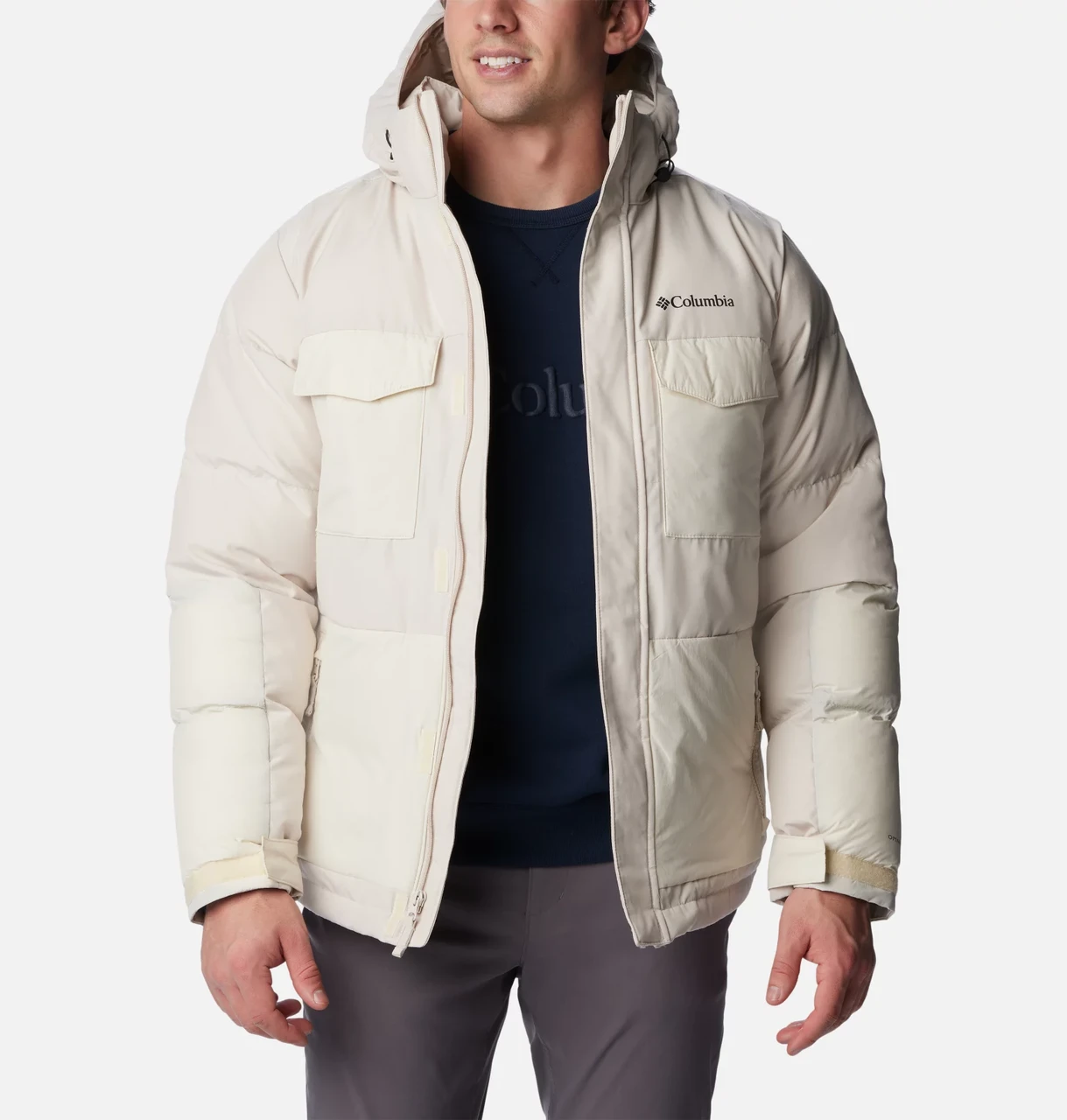 Куртка мужская утепленная Columbia Marquam Peak Fusion Jacket бежевый 2051031-278 - фото 10 - id-p215064705