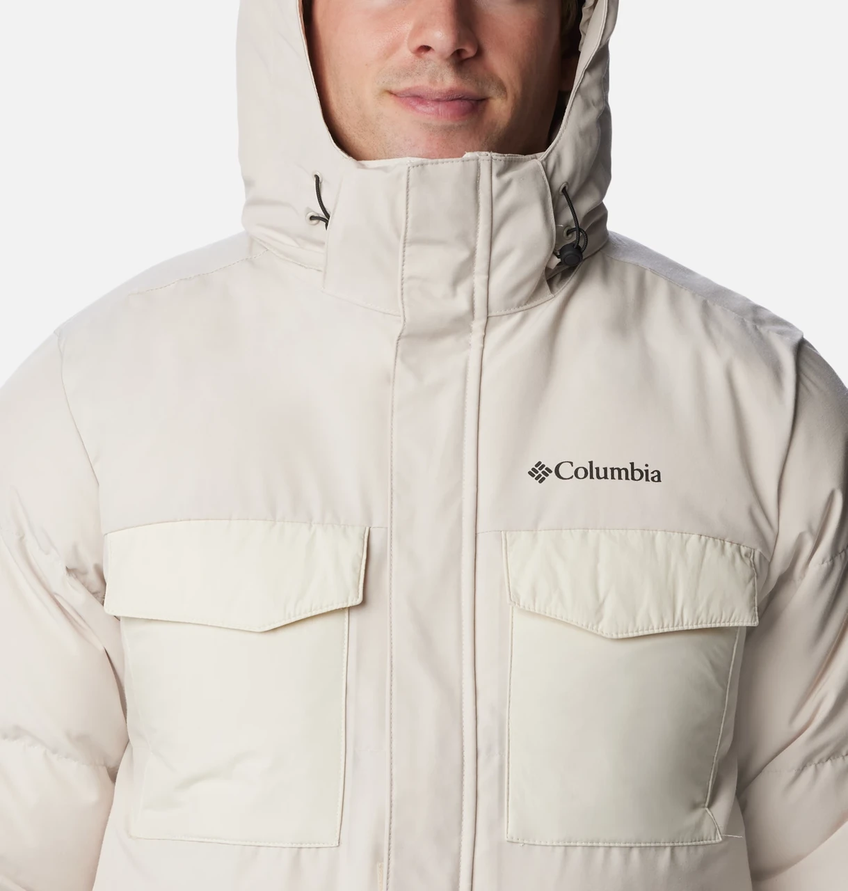 Куртка мужская утепленная Columbia Marquam Peak Fusion Jacket бежевый 2051031-278 - фото 4 - id-p215064706