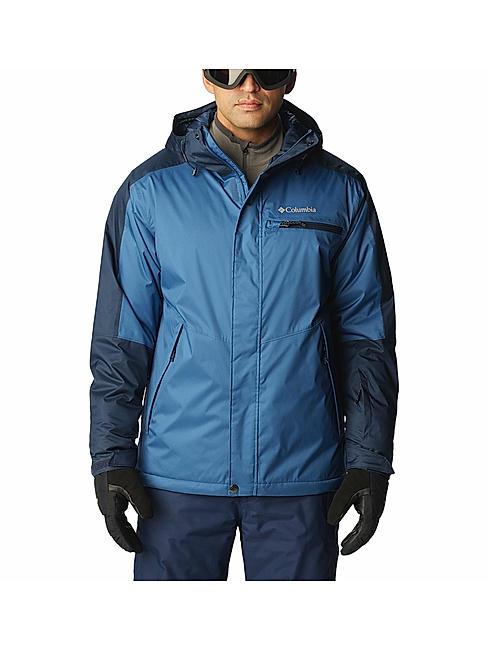 Куртка мужская Columbia горнолыжная Valley Point Jacket синий 1909951-452 - фото 1 - id-p215064724