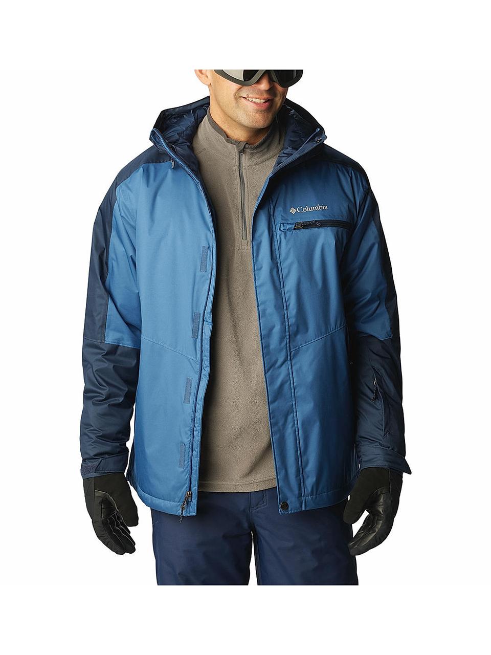 Куртка мужская Columbia горнолыжная Valley Point Jacket синий 1909951-452 - фото 5 - id-p215064724