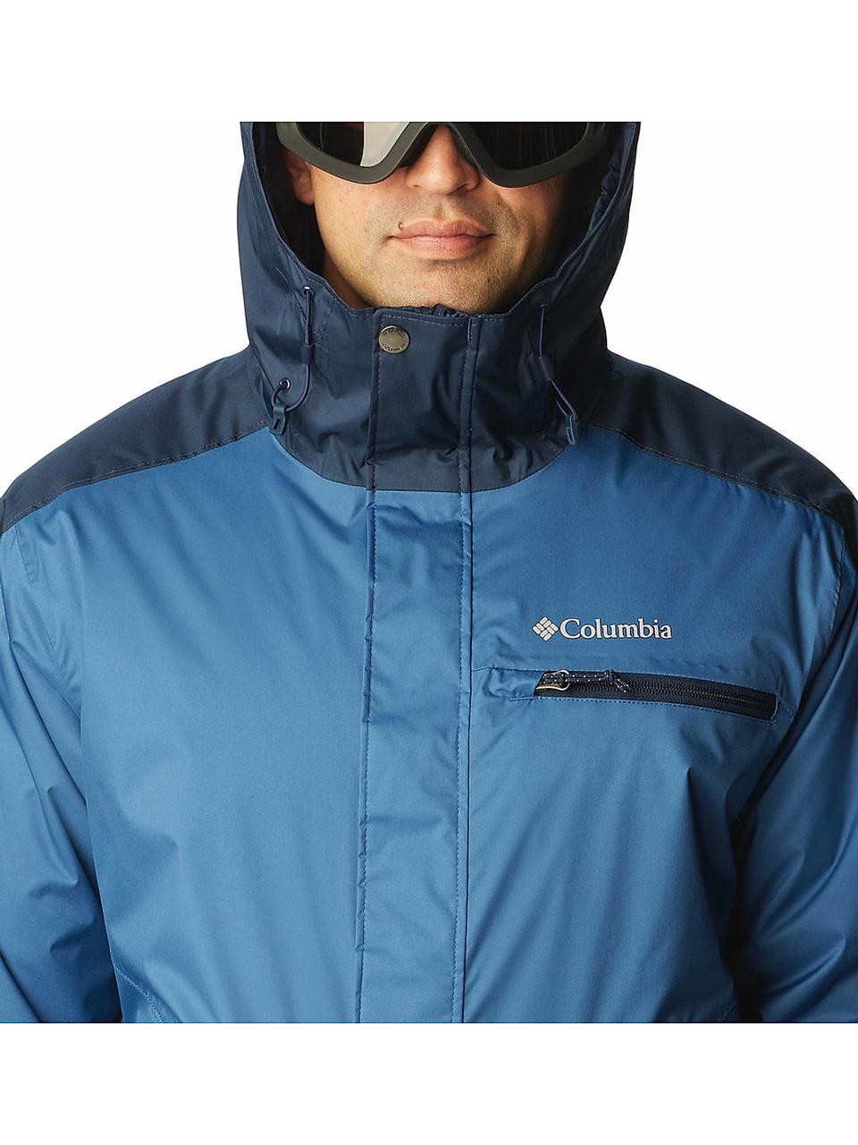 Куртка мужская Columbia горнолыжная Valley Point Jacket синий 1909951-452 - фото 3 - id-p215064725