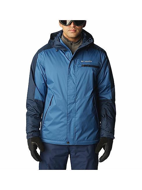 Куртка мужская Columbia горнолыжная Valley Point Jacket синий 1909951-452 - фото 1 - id-p215064726