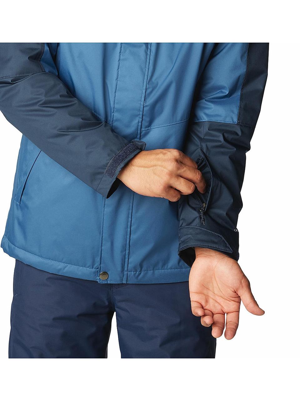 Куртка мужская Columbia горнолыжная Valley Point Jacket синий 1909951-452 - фото 4 - id-p215064726