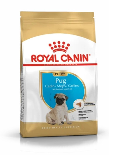 Сухой корм для щенков Royal Canin Pug Puppy 1.5 кг - фото 1 - id-p215236172