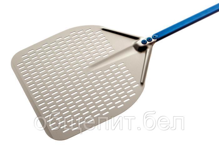 Лопата для пиццы прямоуг. перфорир. 45*45 см. l=120 см. алюм. Azzurra Gimetal /1/