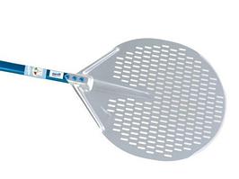 Лопата для пиццы перфорир. d=33 см. l=120 см. алюм. Azzurra Gimetal /1/