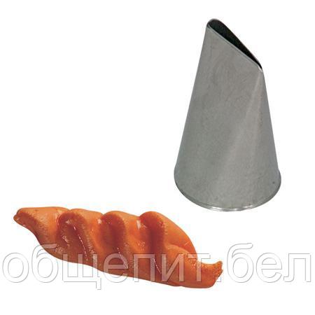 Насадка кондитер. "Роза" d=25/16*3 мм. h=37 мм. нерж. /1/
