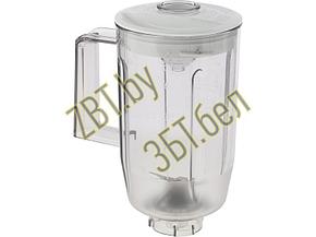 Чаша (емкость) блендера для кухонного комбайна Bosch 00651095W уценка!!, фото 2