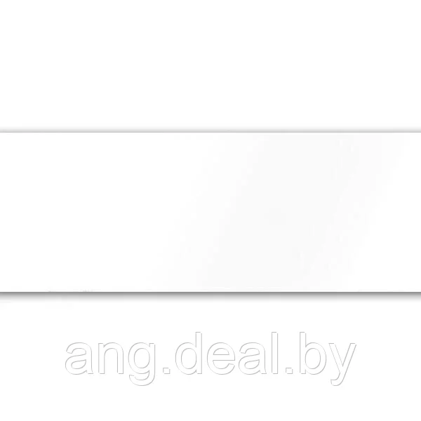 ГП, Кромка ABS 1.0, 23мм, Белый глянец X9512 WHITE/BIANCO, с защитной плёнкой (за 100 м.п.) - фото 1 - id-p215264233
