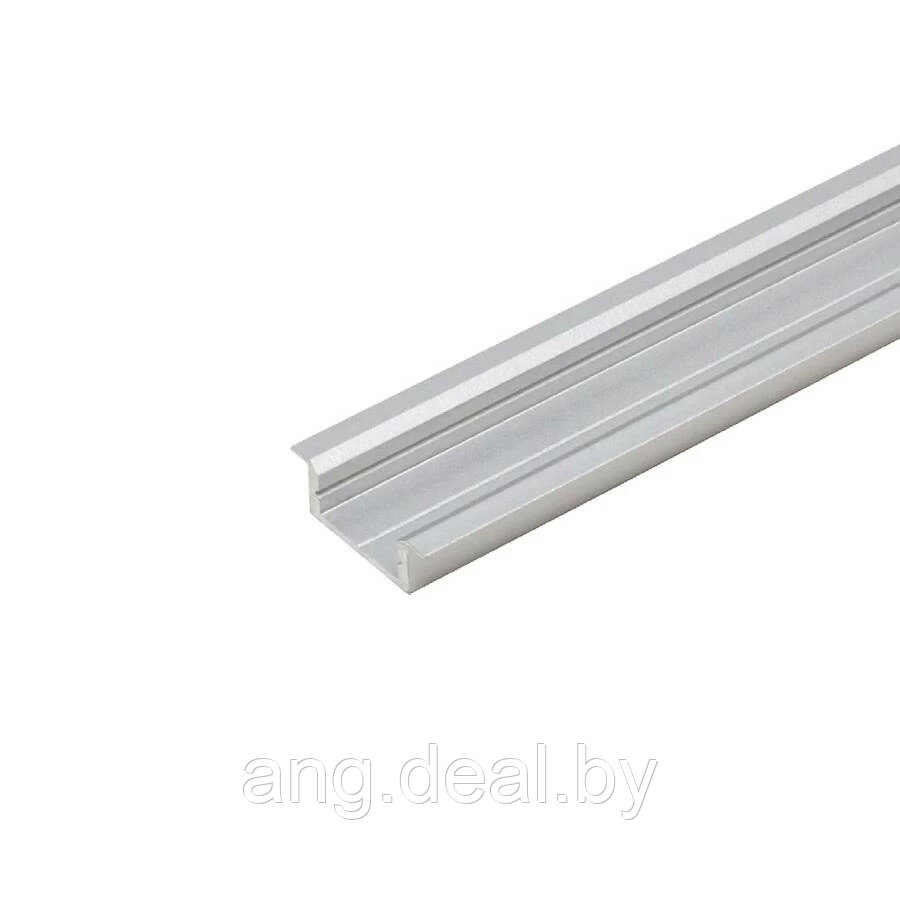 Профиль 0722 для LED подсветки врезной, L=2000 мм, отделка алюминий - фото 1 - id-p208651951