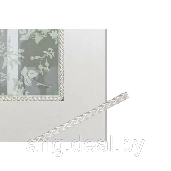Верёвка для крепления витражей, d.5мм, цвет белый, в бухтах - фото 1 - id-p215263838