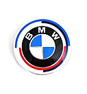 Эмблема BMW 74 мм бело-синяя M 51148132375-74M