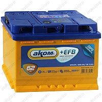 Аккумулятор AKOM +EFB / 62Ah / 620А