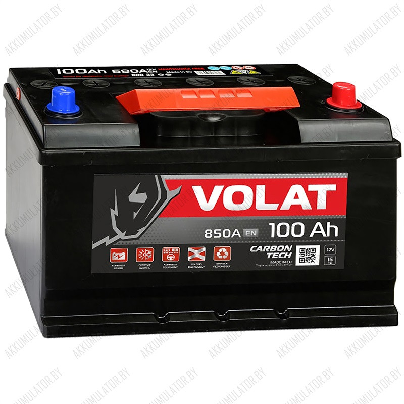 Аккумулятор VOLAT Ultra Asia 100Ah / 850А - фото 1 - id-p75049152