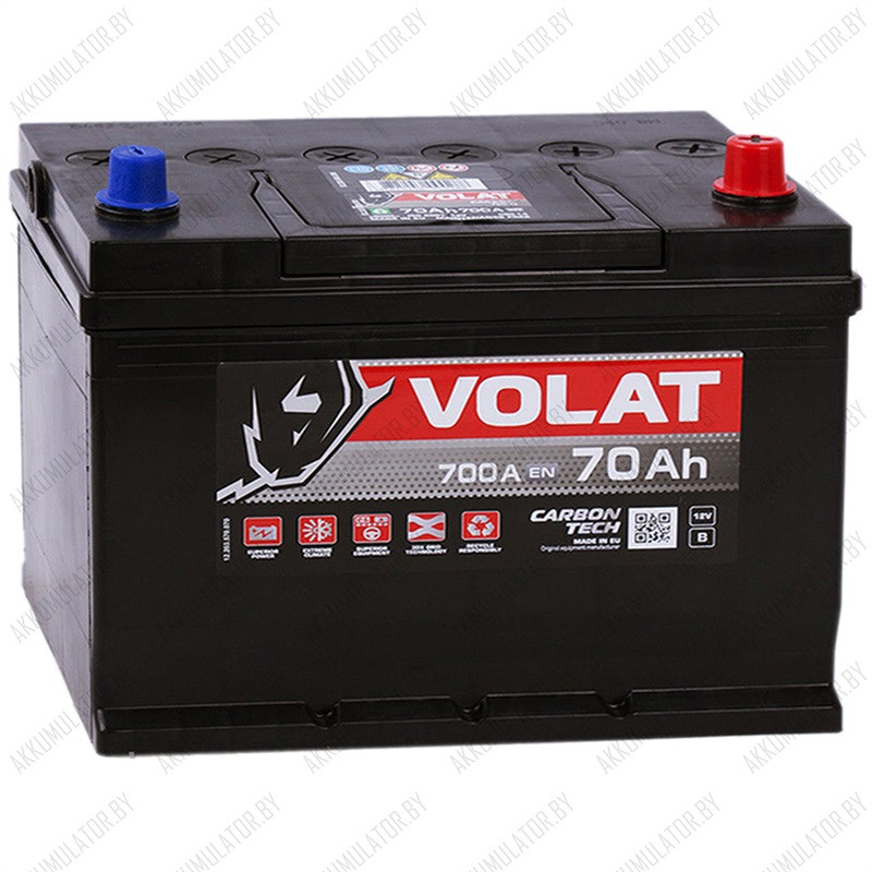 Аккумулятор VOLAT Ultra Asia 70Ah / 700А - фото 1 - id-p75049155